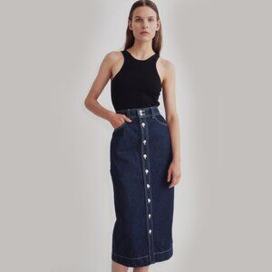 Shaina Mote Jean Skirt - Size 6